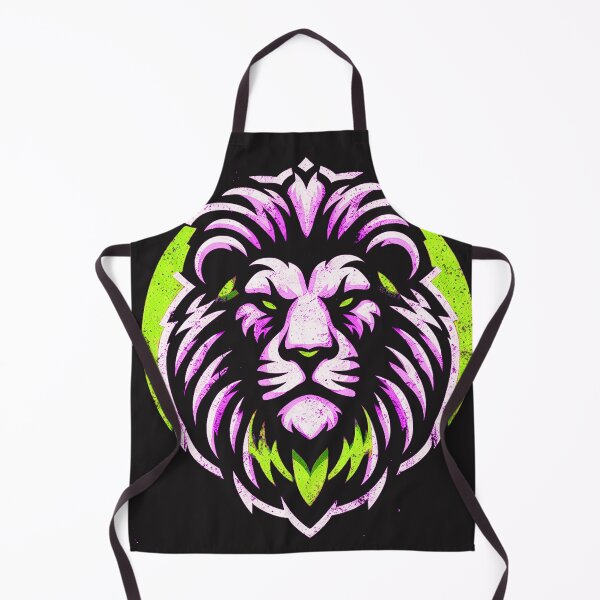 Item preview, Faded Lion head(pink/green) designed and sold by Dannysdesigns80.