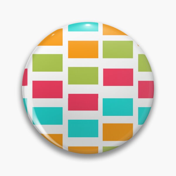 Item preview, Colourful square design art customized  designed and sold by theparkfact0.