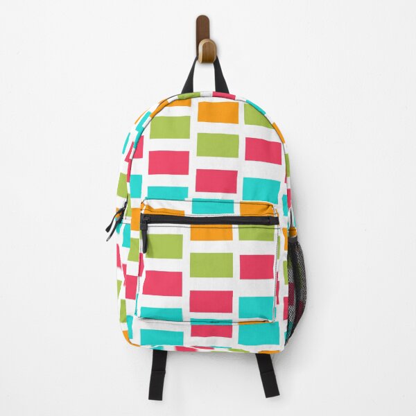 Item preview, Colourful square design art customized  designed and sold by theparkfact0.