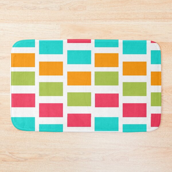 Item preview, Colourful square design art customized  designed and sold by theparkfact0.