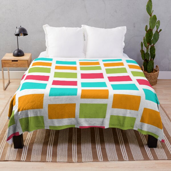 Item preview, Colourful square design art customized  designed and sold by theparkfact0.