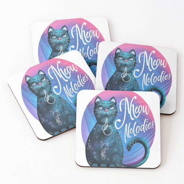 Item preview, "Meow Melodies Harmony Shirt" designed and sold by adambus.