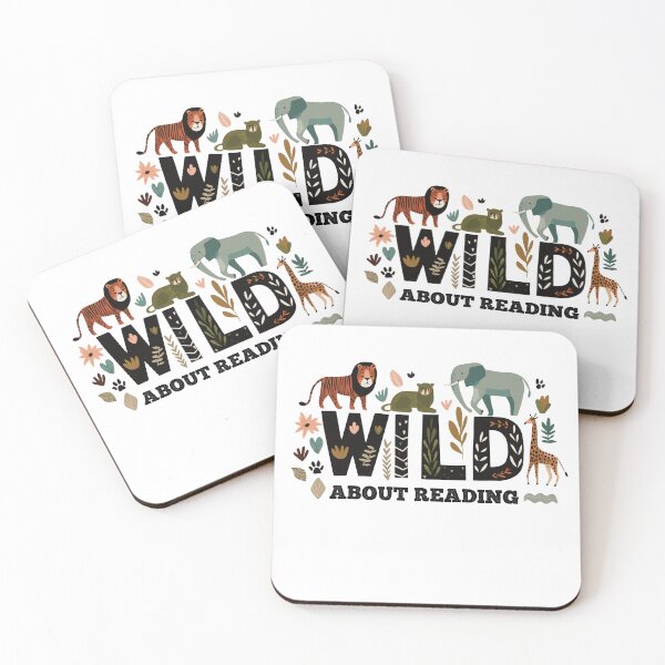 Item preview, Wild About Reading with African Animals designed and sold by heartsake.
