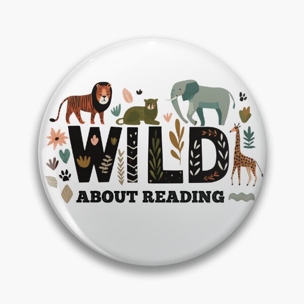 Item preview, Wild About Reading with African Animals designed and sold by heartsake.