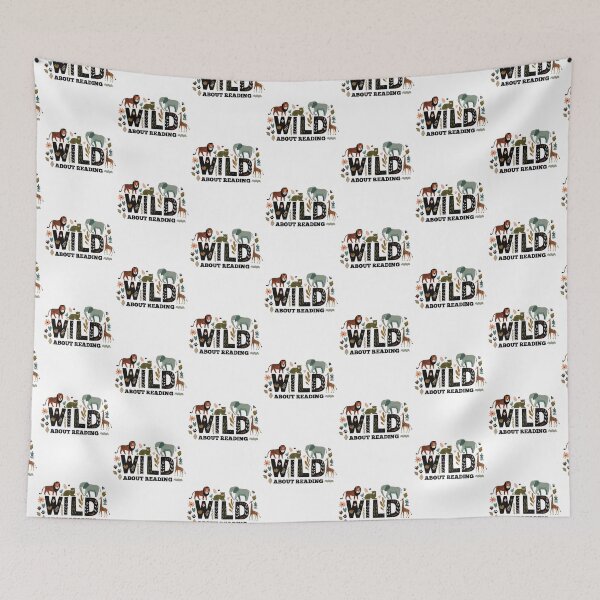 Item preview, Wild About Reading with African Animals designed and sold by heartsake.