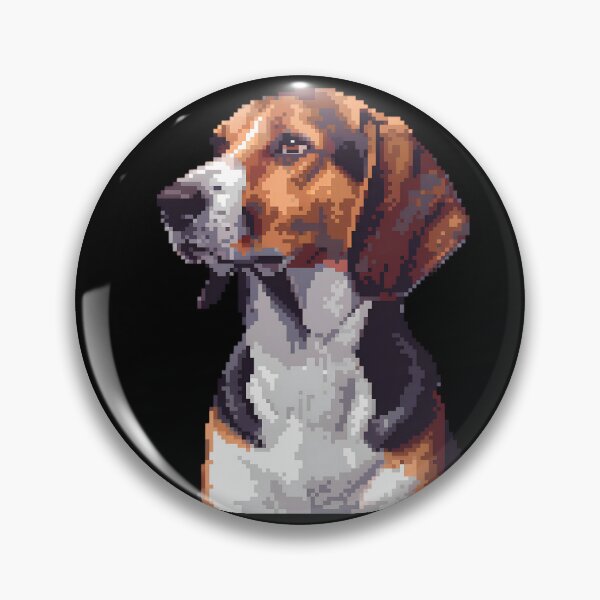 Item preview, Foxhound De 16 Bits designed and sold by CUTEDOGGIEZ.