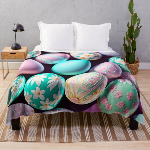 Item preview, Beautiful Easter Eggs elaborately decorated with Spring Flowers designed and sold by DreamyEscapism.