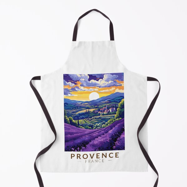 Item preview, Provence France Lavender Travel Art Vintage designed and sold by KrisSidDesigns.