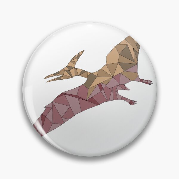 Item preview, PTEROSAUR geometric dinosaur designed and sold by hemp3x.