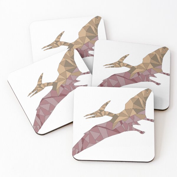 Item preview, PTEROSAUR geometric dinosaur designed and sold by hemp3x.
