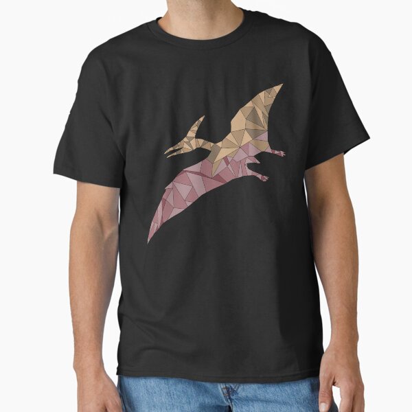 Item preview, PTEROSAUR geometric dinosaur designed and sold by hemp3x.