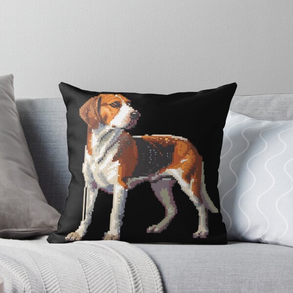 Item preview, 16-bit Pixel Art Foxhound designed and sold by CUTEDOGGIEZ.