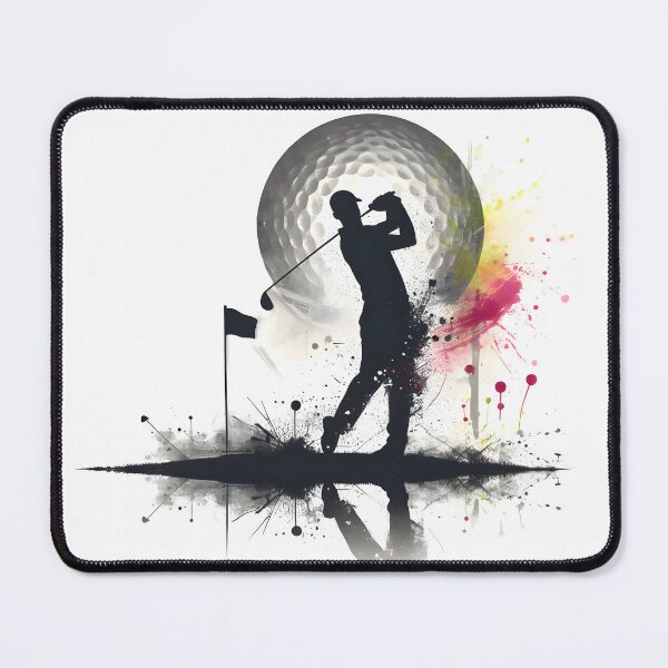 Item preview, Golf Player, Golf course art designed and sold by TrueArtVibes.