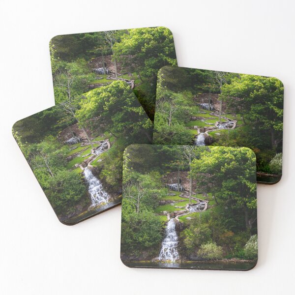 Item preview, Waterfall into the St. Lawrence River from Boldt Castle designed and sold by jrtwynam.