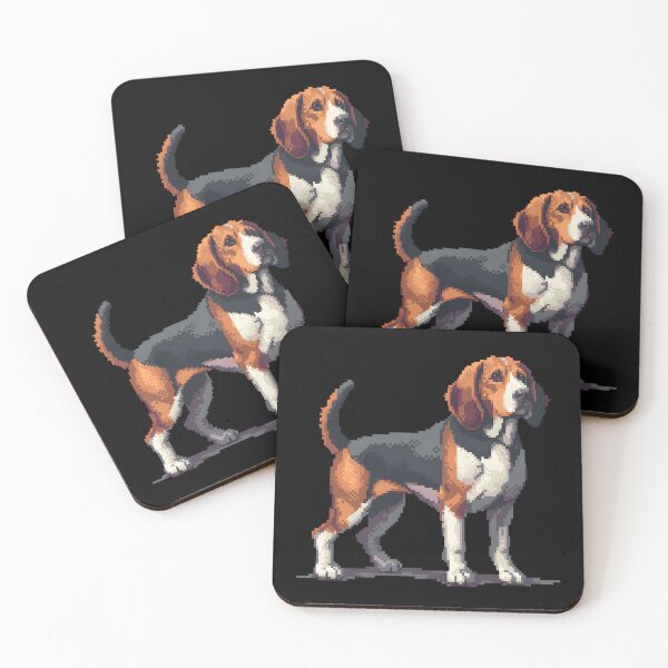 Item preview, Pixel Portrait Foxhound designed and sold by CUTEDOGGIEZ.