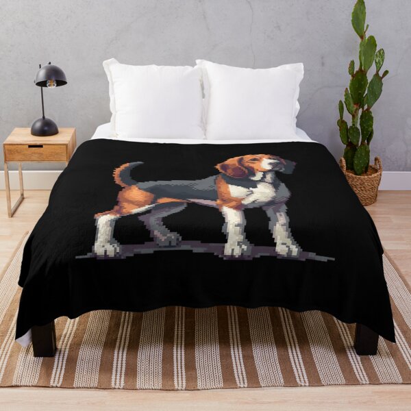 Item preview, Pixel Portrait Foxhound designed and sold by CUTEDOGGIEZ.