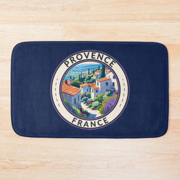 Item preview, Provence France Travel Art Badge designed and sold by KrisSidDesigns.