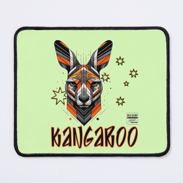 Item preview, kangaroo - wild nature collection designed and sold by Cabrasco.