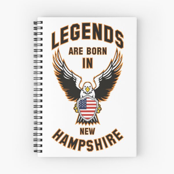 Item preview, Legends are born in New Hampshire designed and sold by beloknet.