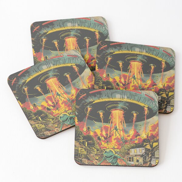 Item preview, Vintage Alien Art designed and sold by nomiraclehere.