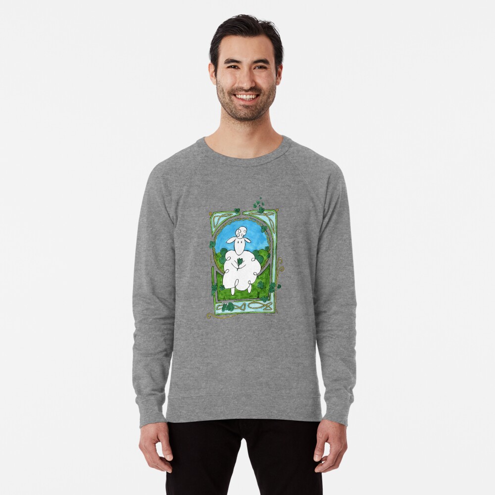 Item preview, Lightweight Sweatshirt designed and sold by ImagineMeraki.