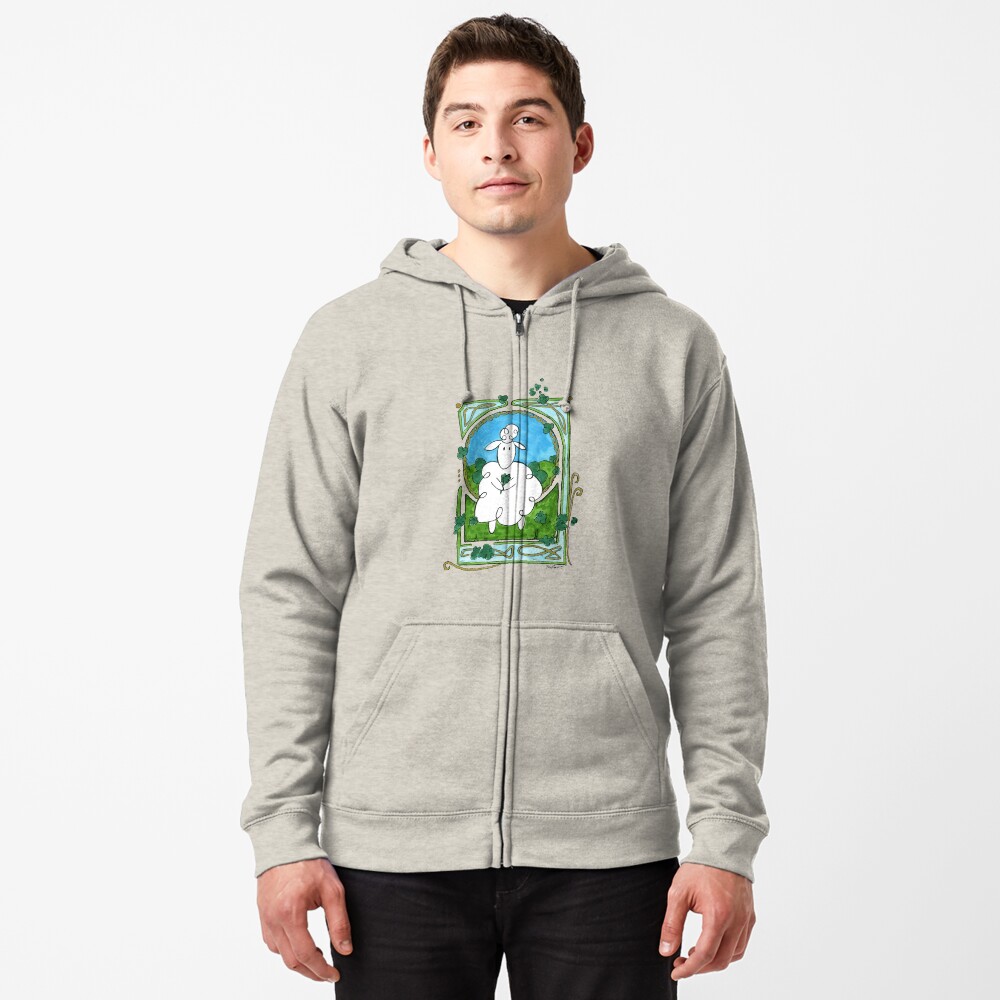Item preview, Zipped Hoodie designed and sold by ImagineMeraki.