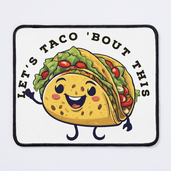 Item preview, Let's Taco Bout This - Funny Taco Food Puns designed and sold by TeeToDate.