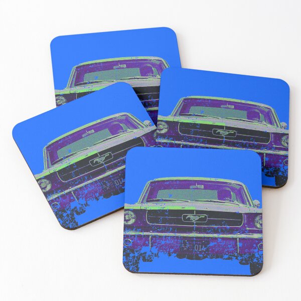 Item preview, Ford Mustang pop art designed and sold by retropetrol.