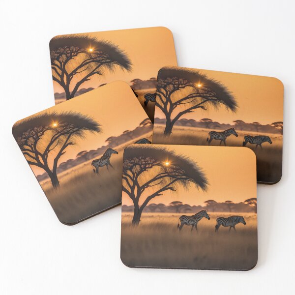 Item preview, Warm landscape in the African savannah designed and sold by Inspyralia.