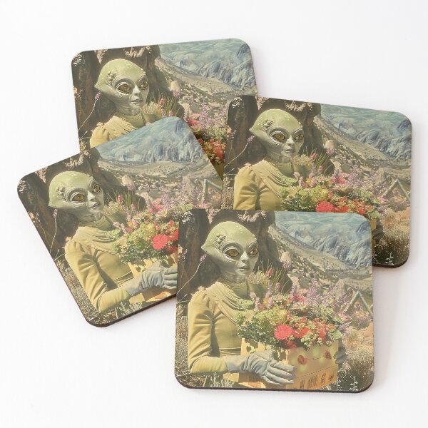 Item preview, Vintage Alien Art designed and sold by nomiraclehere.