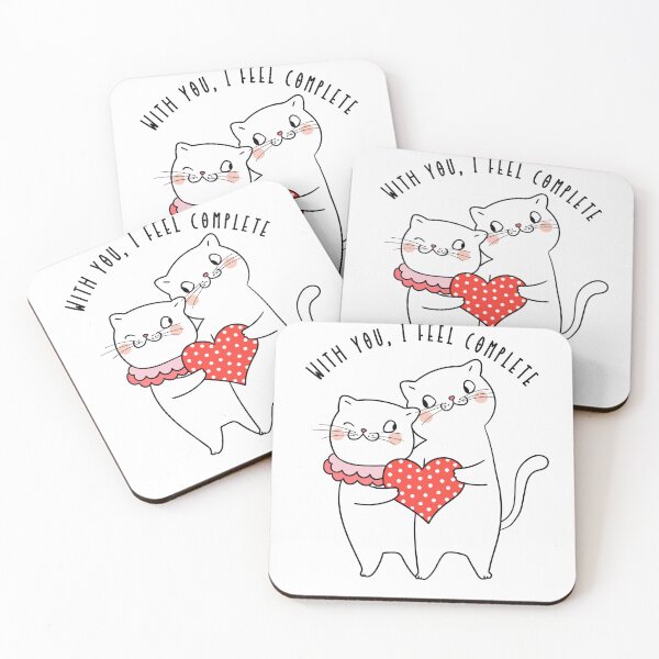 Item preview,  With you, I feel complete - Pibubear designed and sold by DunuStore.