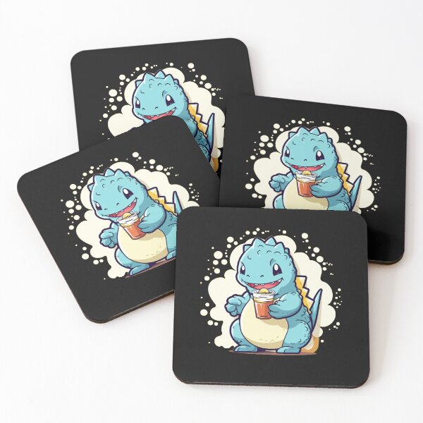 Item preview, Copy of Baby Cute turquoise Godzilla  designed and sold by MilkyBerryShop.