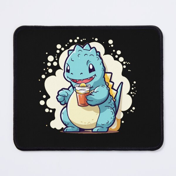 Item preview, Copy of Baby Cute turquoise Godzilla designed and sold by MilkyBerryShop.