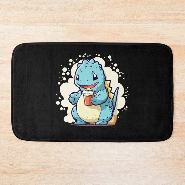 Item preview, Copy of Baby Cute turquoise Godzilla  designed and sold by MilkyBerryShop.