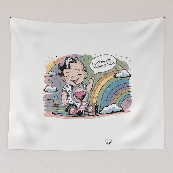 Item preview, Don't be silly is just G-tube rainbow designed and sold by Endless Projects.