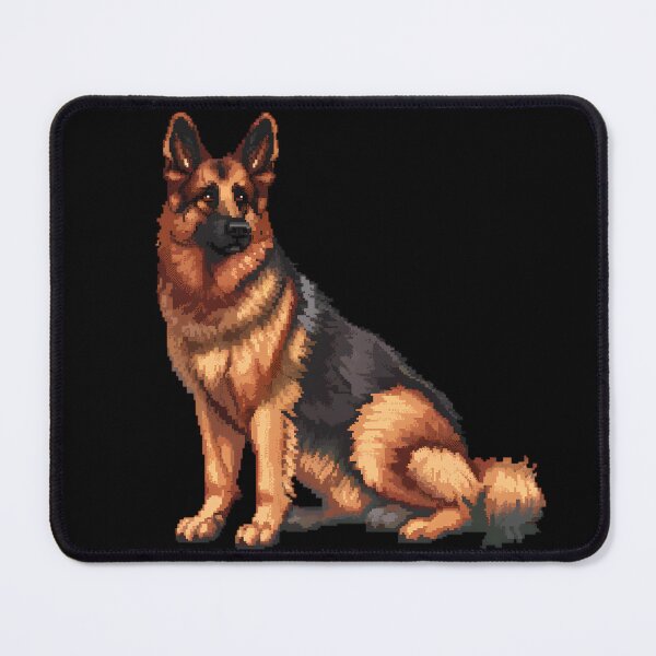 Artikelvorschau, Pixel German Shepherd entworfen und verkauft von CUTEDOGGIEZ.
