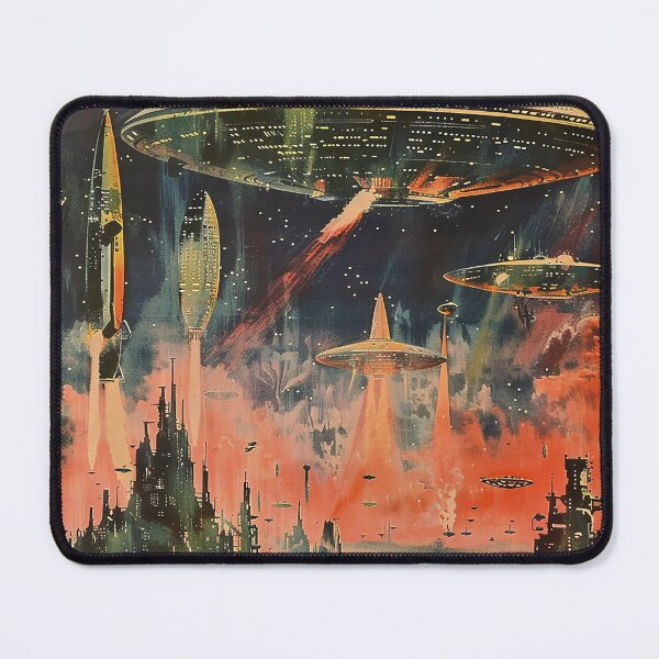 Item preview, Vintage Alien Art designed and sold by nomiraclehere.