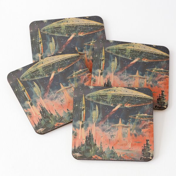 Item preview, Vintage Alien Art designed and sold by nomiraclehere.