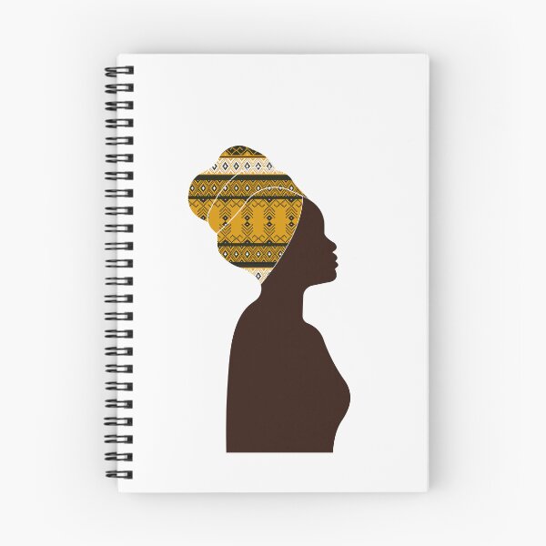 Item preview, Black Woman with African Pattern Headwrap, Black History  designed and sold by Logiamerch.