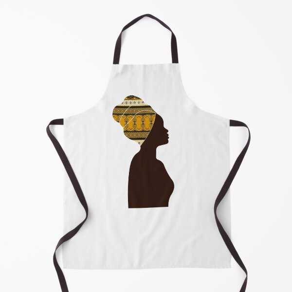 Item preview, Black Woman with African Pattern Headwrap, Black History designed and sold by Logiamerch.