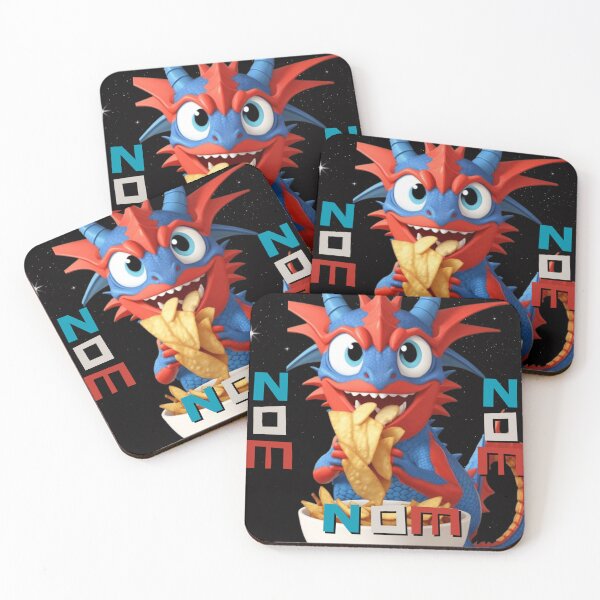 Item preview, Nom Nom Nom - Dragon Eating Chips designed and sold by TGAL2.