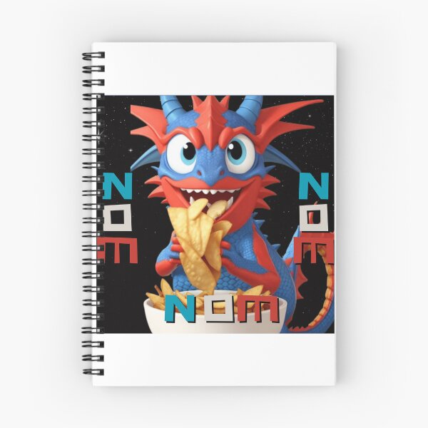 Item preview, Nom Nom Nom - Dragon Eating Chips designed and sold by TGAL2.