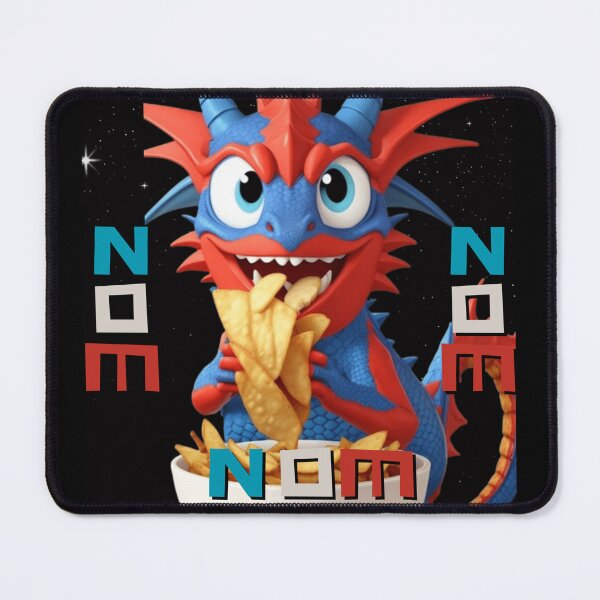 Item preview, Nom Nom Nom - Dragon Eating Chips designed and sold by TGAL2.