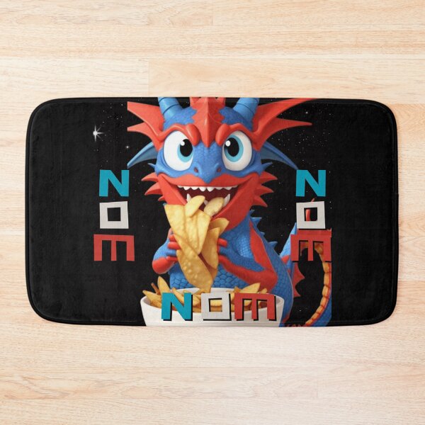 Item preview, Nom Nom Nom - Dragon Eating Chips designed and sold by TGAL2.