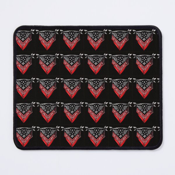 Item preview, Black and Red Bandana Print: Trendy Style for T-Shirts designed and sold by Gatsbird Design.