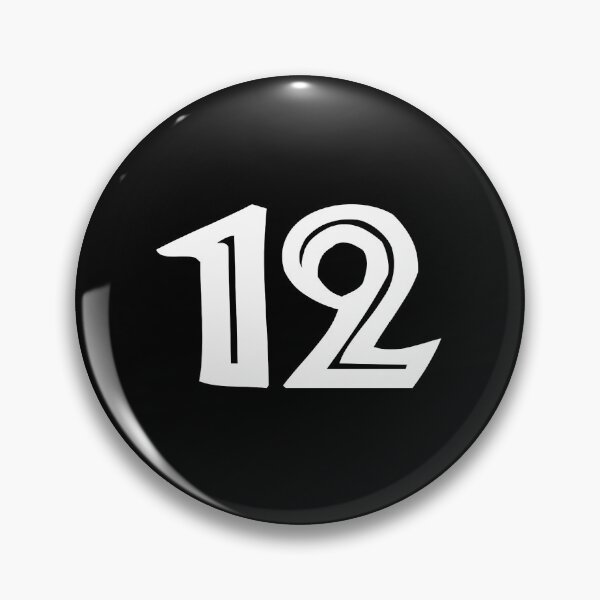 Item preview, 12, twelve, white, tribal, african designed and sold by Numbers-Art.