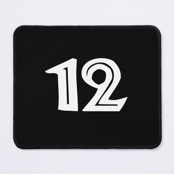 Item preview, 12, twelve, white, tribal, african designed and sold by Numbers-Art.