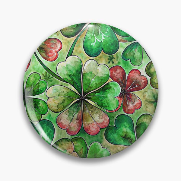 Item preview, St Patricks day pattern clover designed and sold by ValentinaHramov.