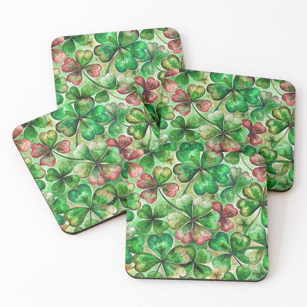 Item preview, St Patricks day pattern clover designed and sold by ValentinaHramov.