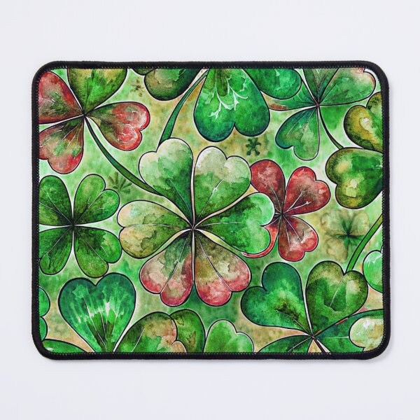 Item preview, St Patricks day pattern clover designed and sold by ValentinaHramov.